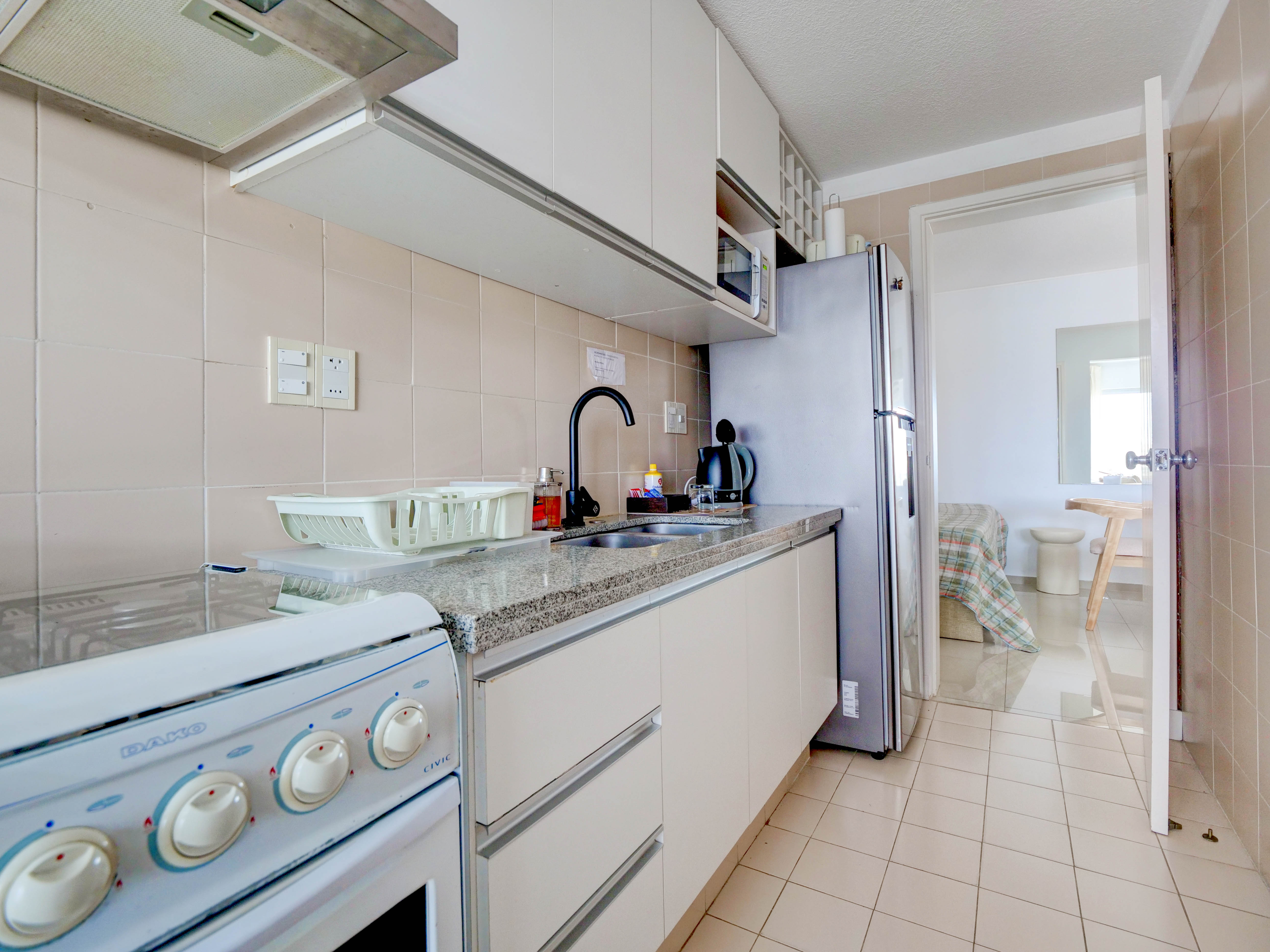 Cocina equipada del apartamento